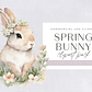Kit Digital Coelhinho da Primavera - Thumbnail 1