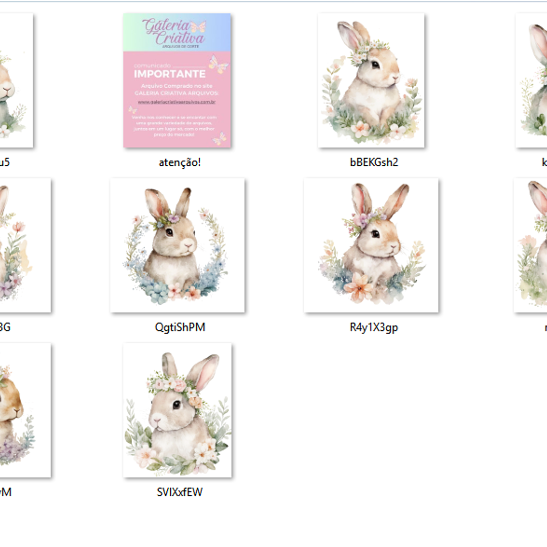 Kit Digital Coelhinho da Primavera 2