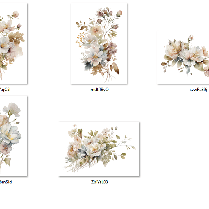 Kit Digital Flores Silvestres 2