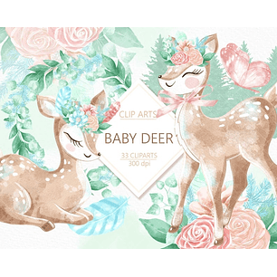 Kit Digital Baby Veado 