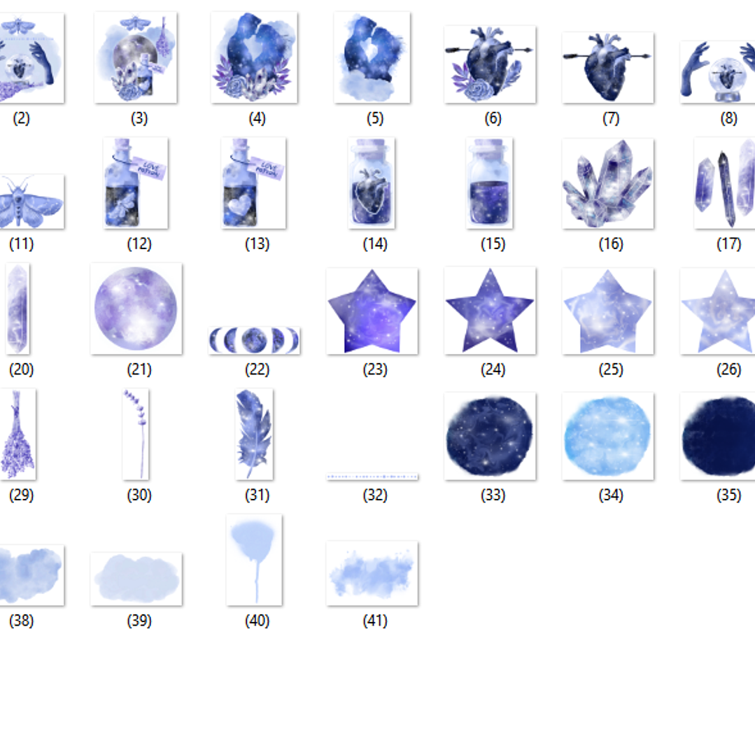 Kit Digital Amor Celestial  2