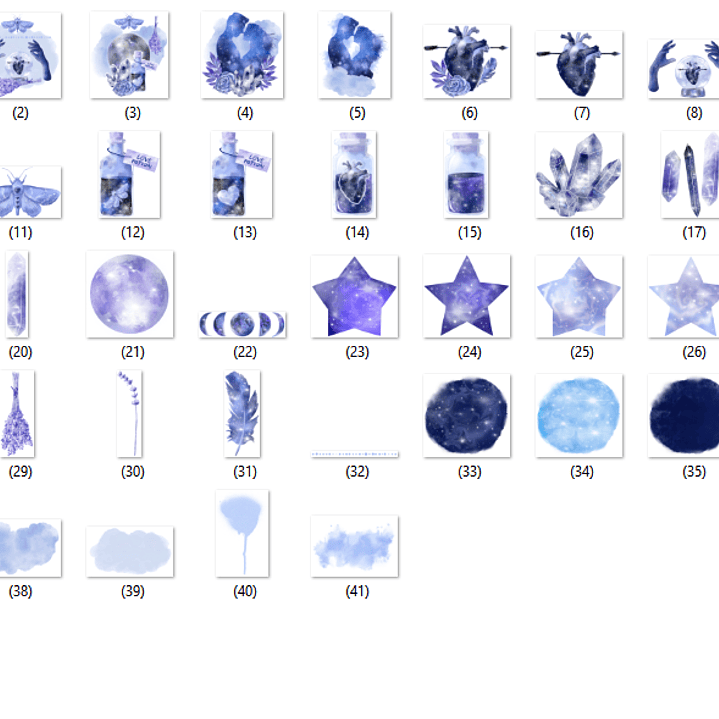 Kit Digital Amor Celestial  2