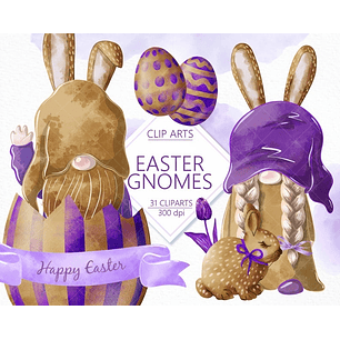 Kit Digital Coehinhos Gnomos 