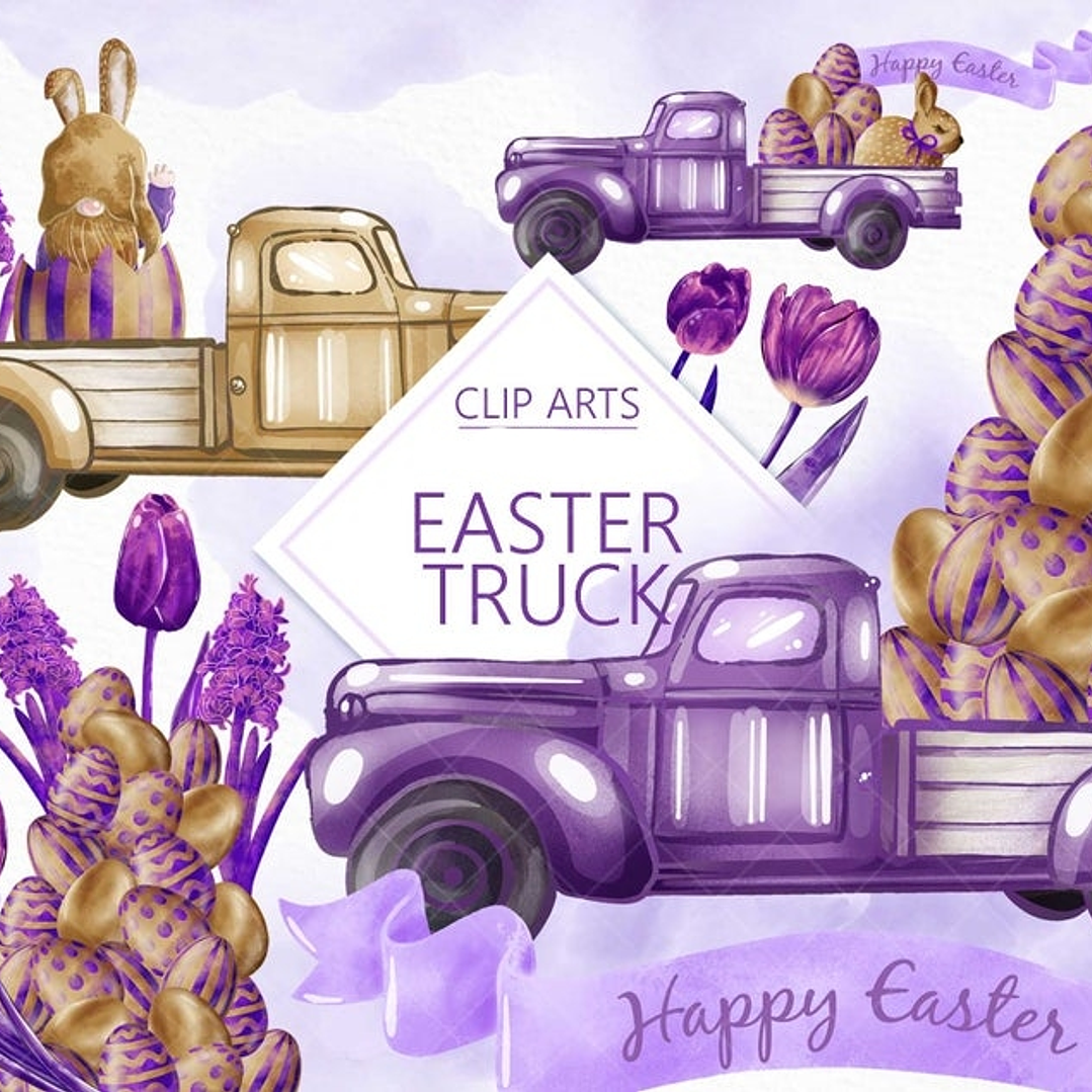 KIt Digital Caminhão de Páscoa  1