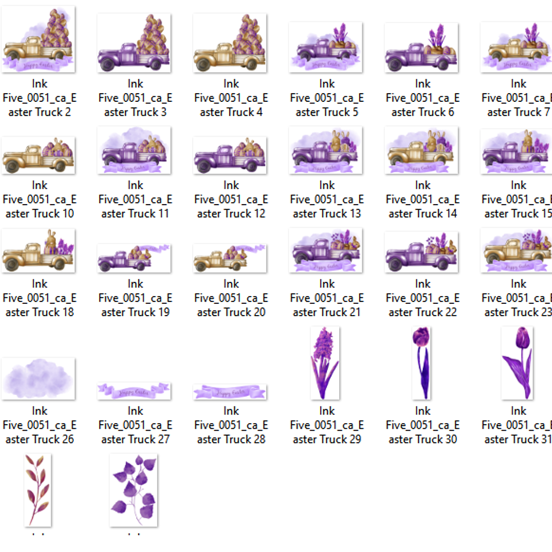 KIt Digital Caminhão de Páscoa  2