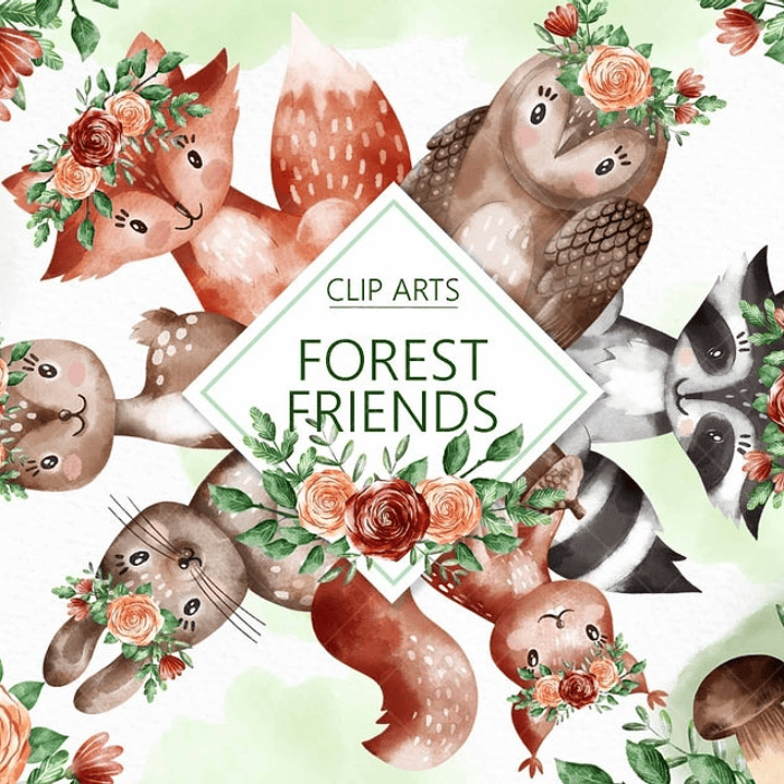 Kit Digital Amigos da Floresta  1