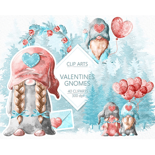 KIt Digital Gnomos do Amor 