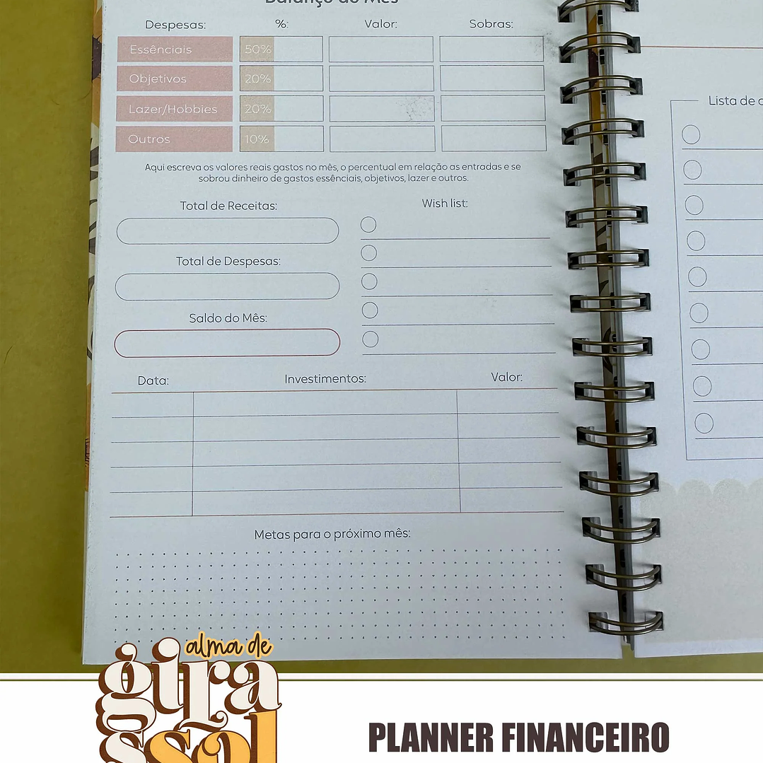 Arquivo Combo Encadernação 02 Alma de Girassol  22