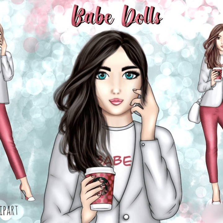 Kit Digital Bonecas Adultas  1