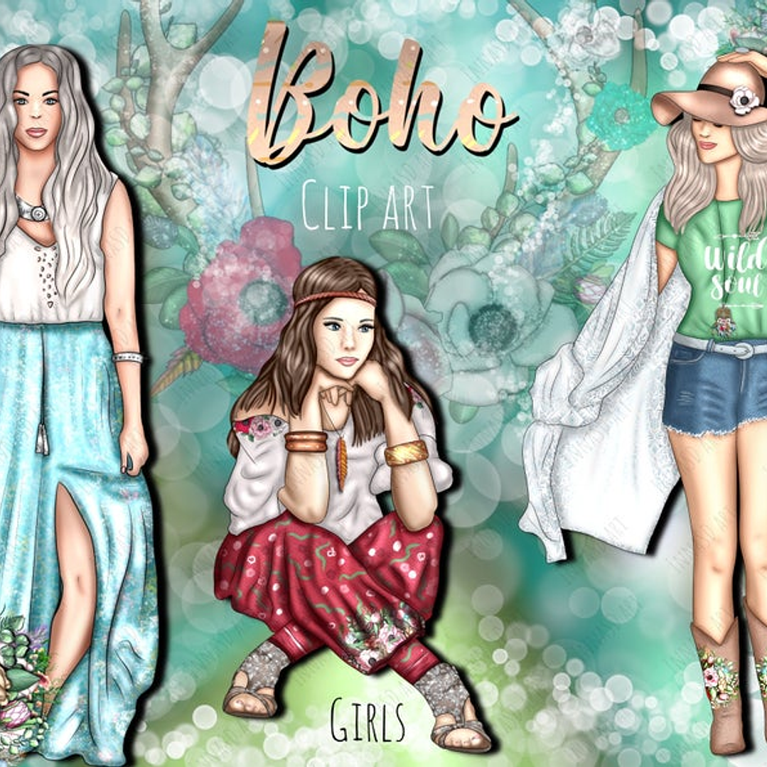 Kit Digital Meninas  1