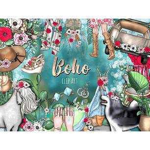 Kit Digital Boho 