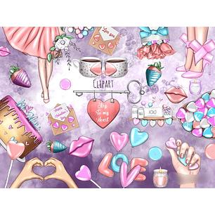 Kit Digital Chave para Meu Coração 