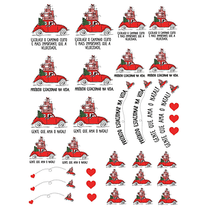 Arquivo Natal Canecas DTF UV 151 - Caneca Básica 