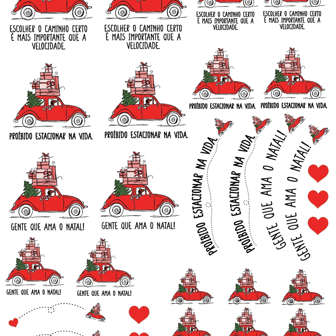 Arquivo Natal Canecas DTF UV 151 - Caneca Básica  1