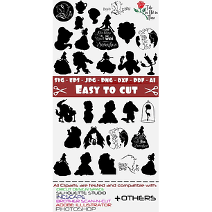 Kit Digital A Bela e a Fera 