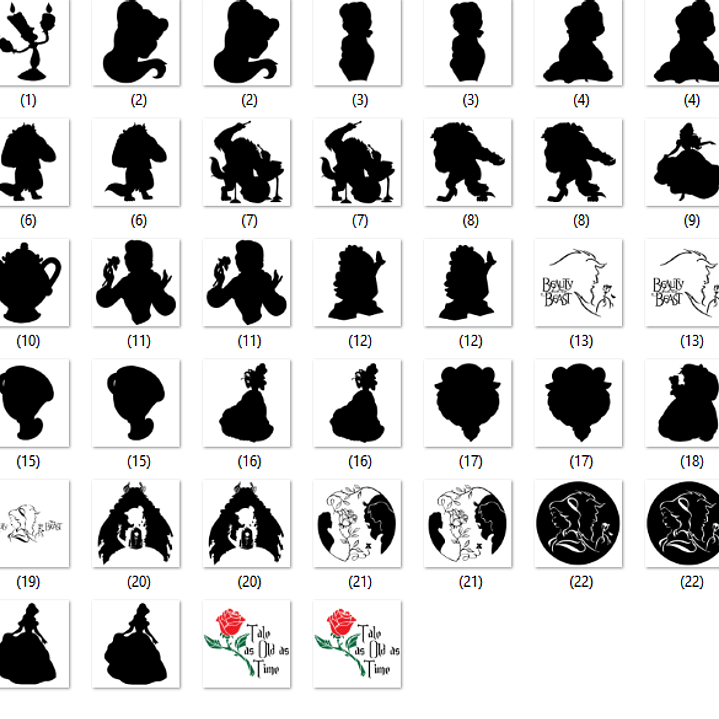 Kit Digital A Bela e a Fera  2