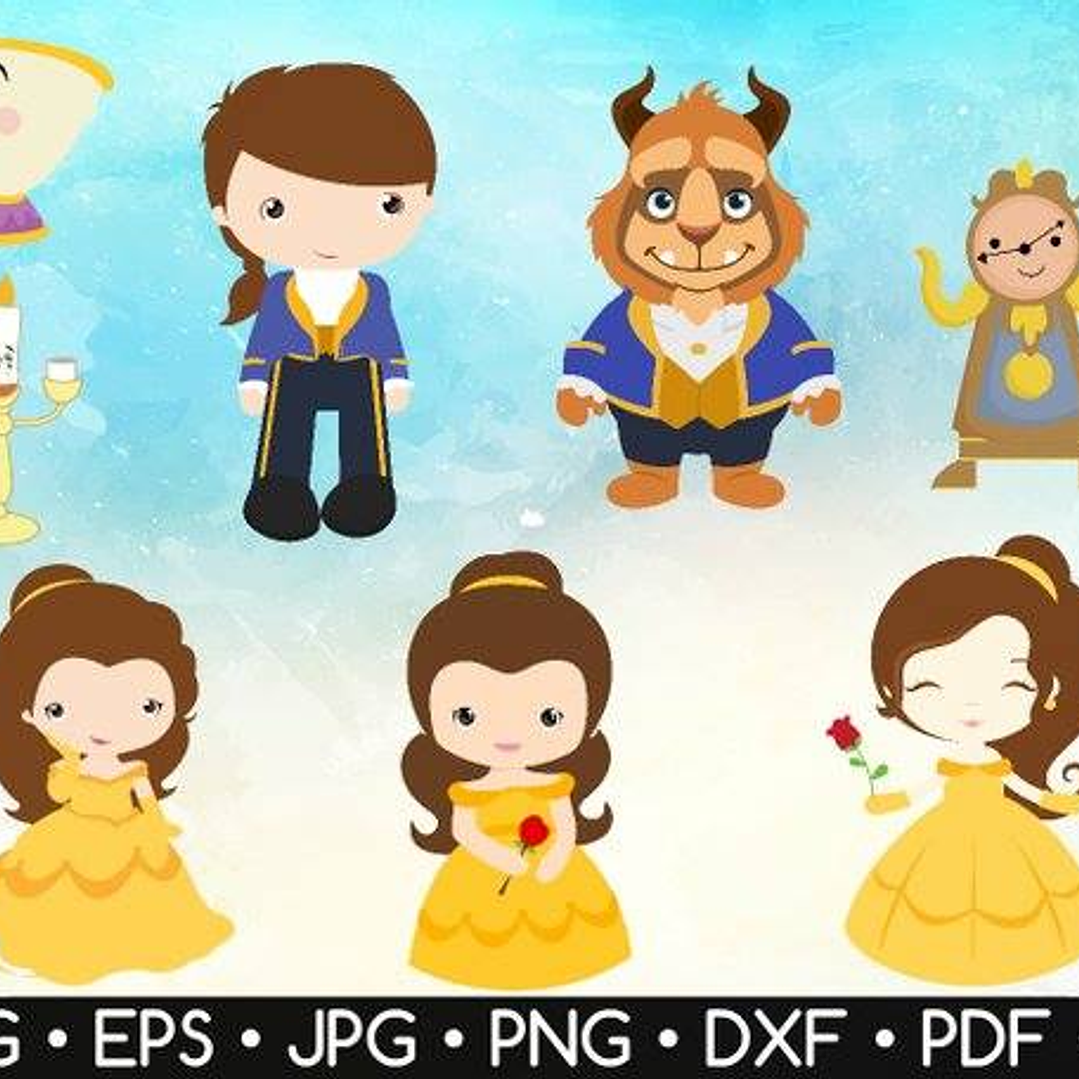 Kit Digital A Bela e a Fera  1