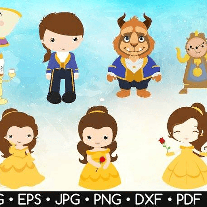 Kit Digital A Bela e a Fera  1