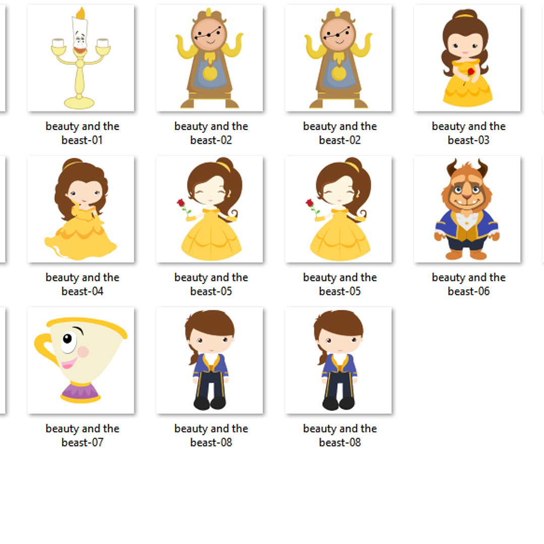 Kit Digital A Bela e a Fera  2