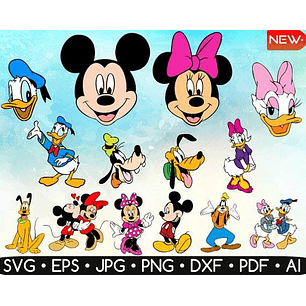 Kit Digital Turma do Mickey 