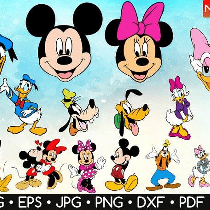 Kit Digital Turma do Mickey  1