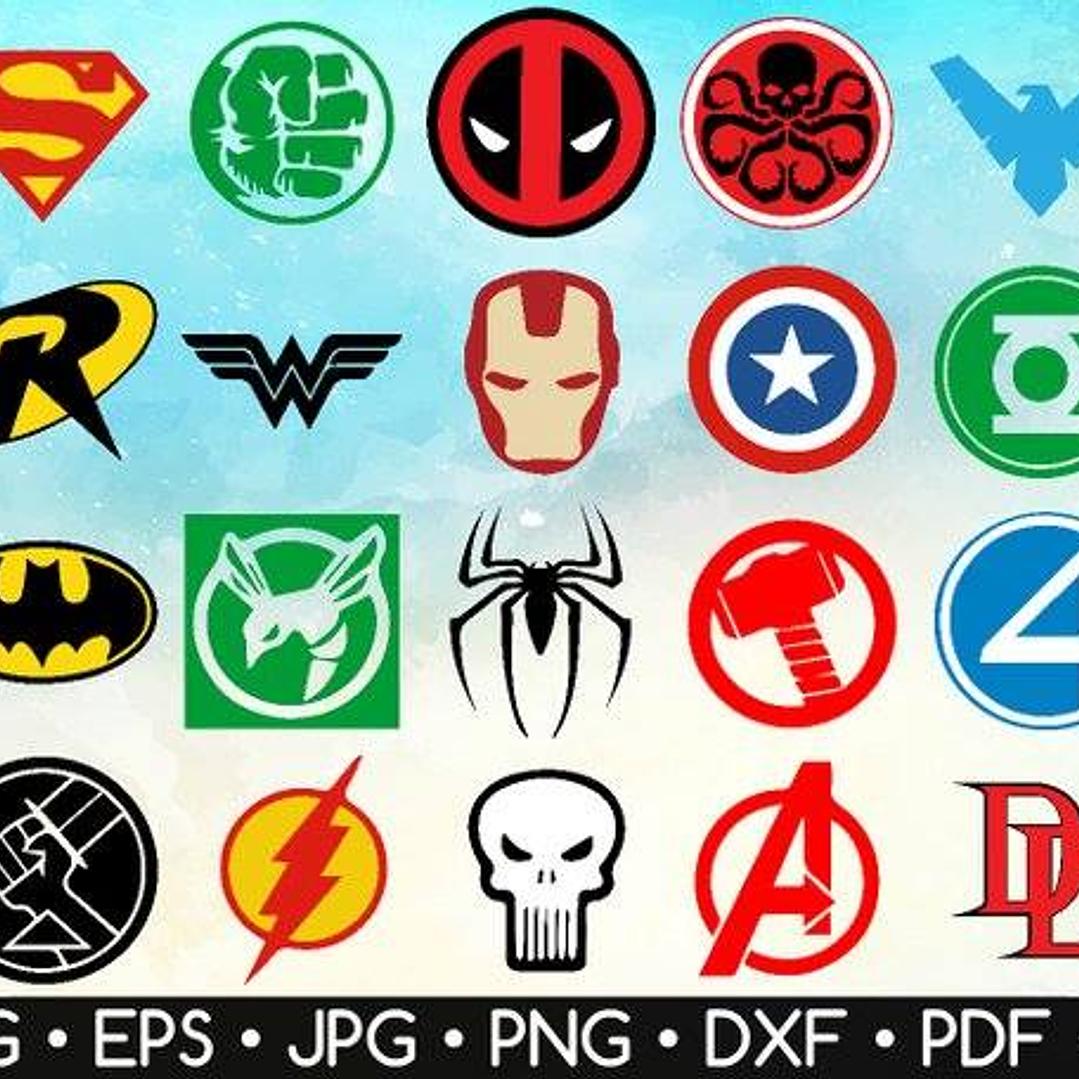 Kit Digital Super Heróis 02 1