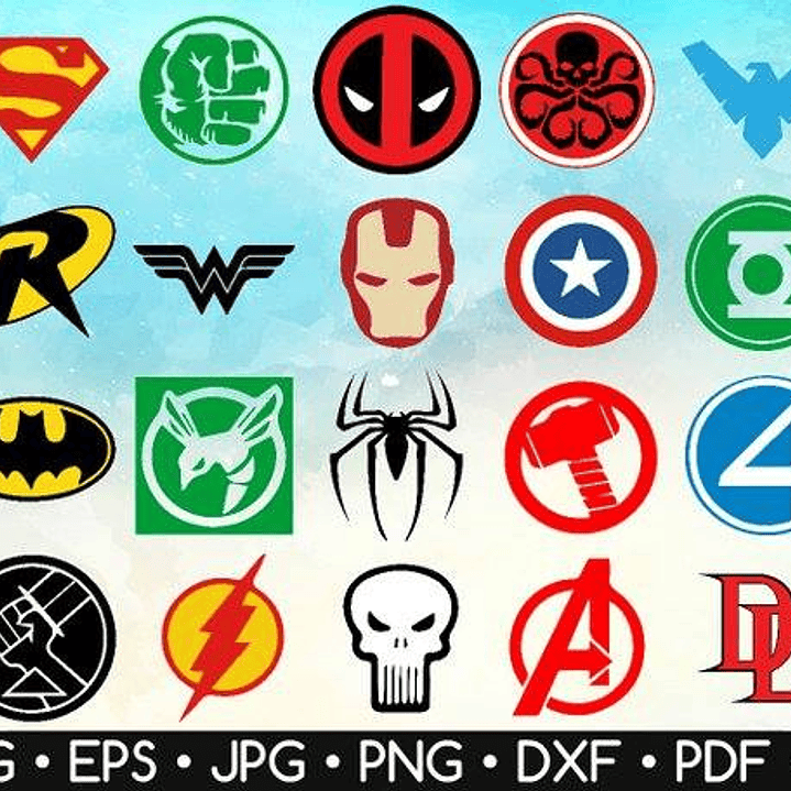 Kit Digital Super Heróis 02 1