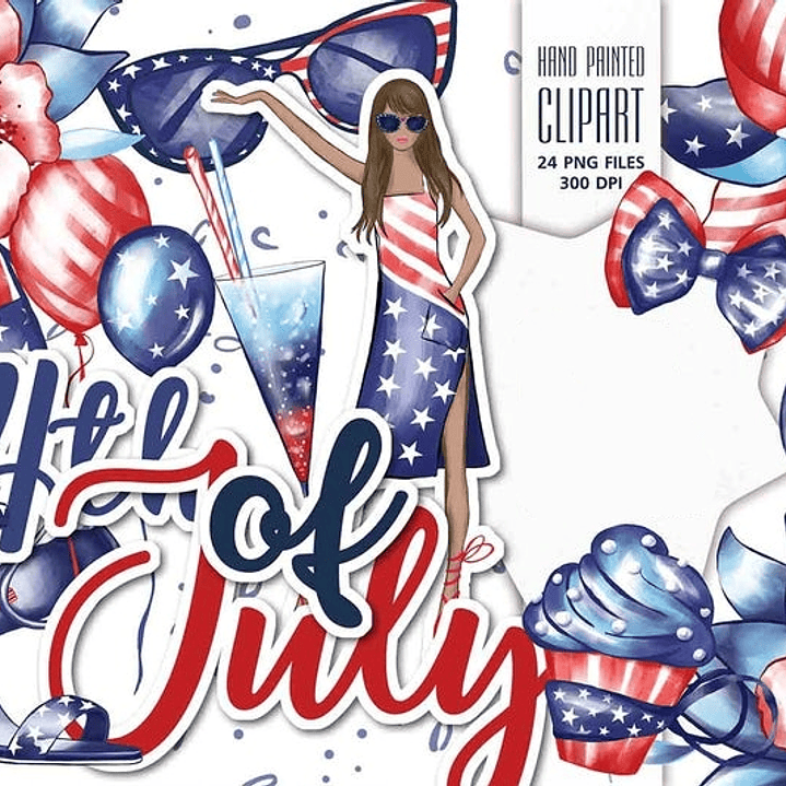 Kit Digital 4 de Julho  1