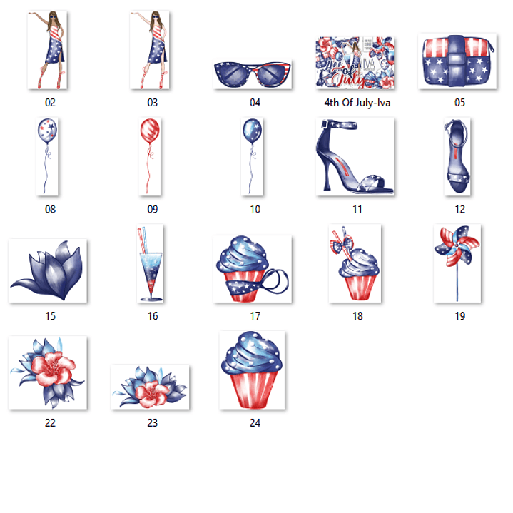 Kit Digital 4 de Julho  2