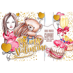 Kit Digital Dia dos Namorados 