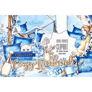 Kit Digital Final de Semana Aconchegante 