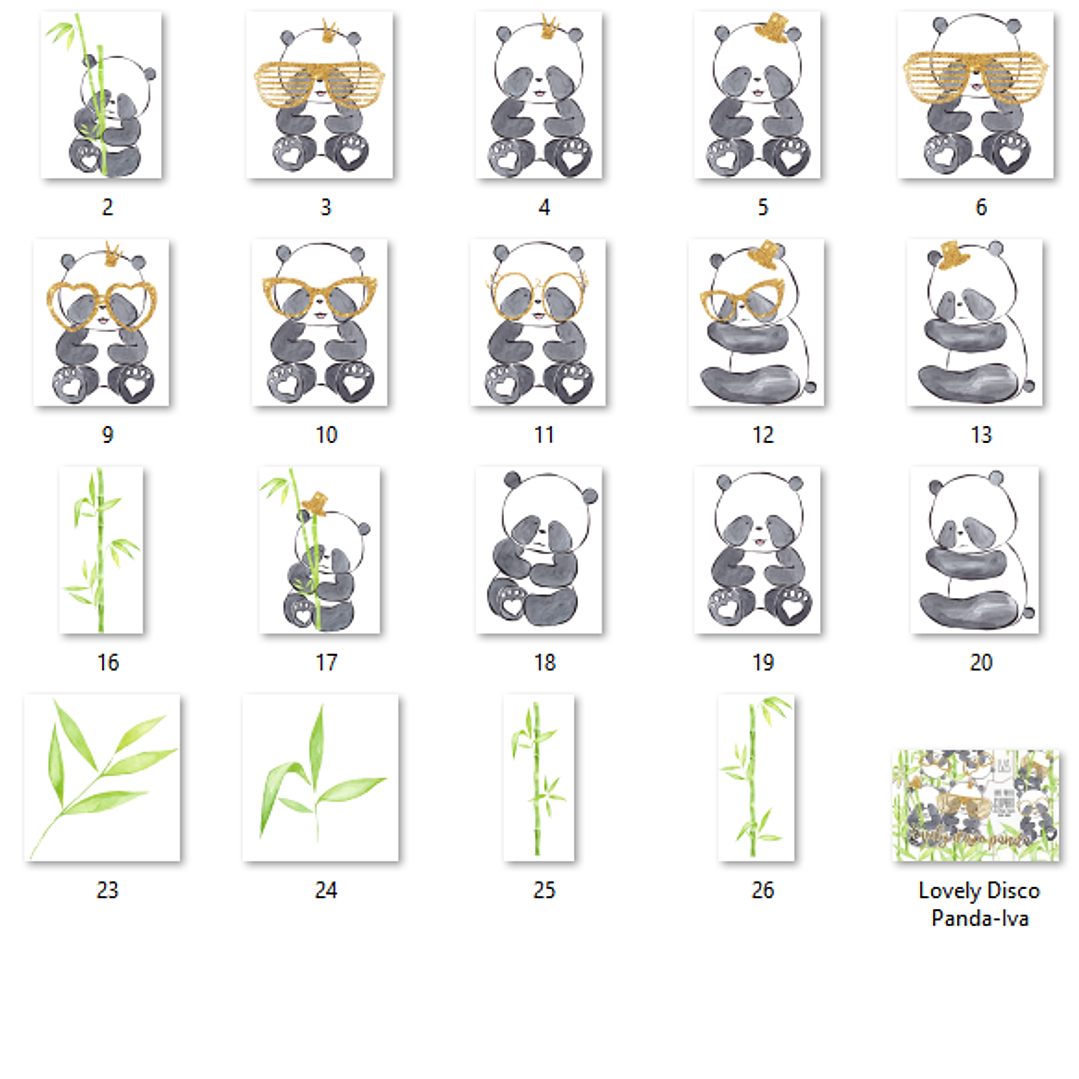 Kit Digital Pandinha  2