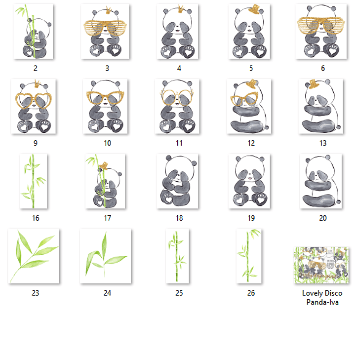 Kit Digital Pandinha  2