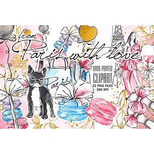 Kit Digital Paris com Amor 