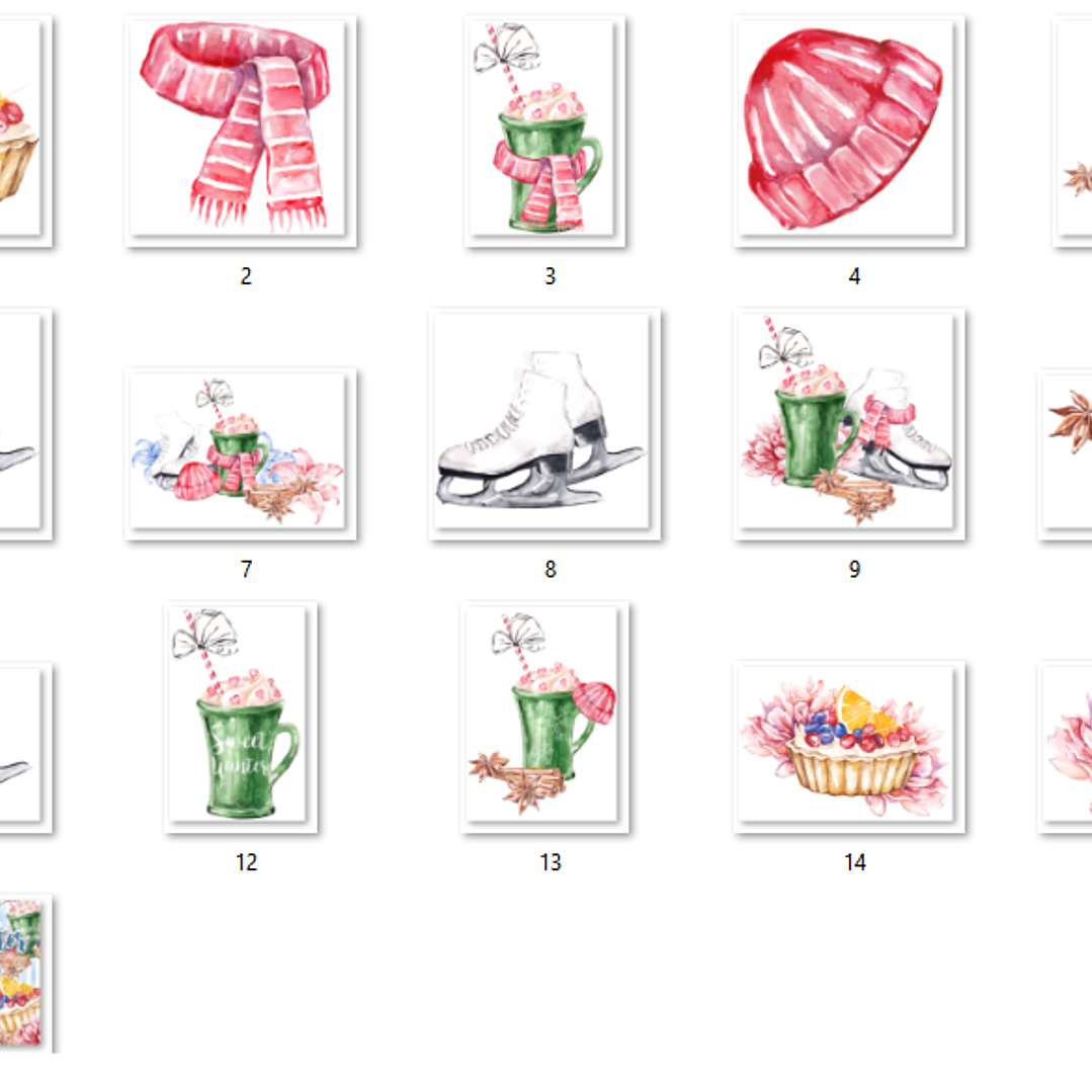 Kit Digital Doce Inverno  2