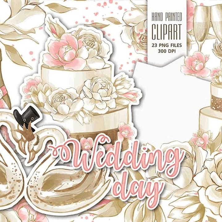 Kit Digital Dia do Casamento  1