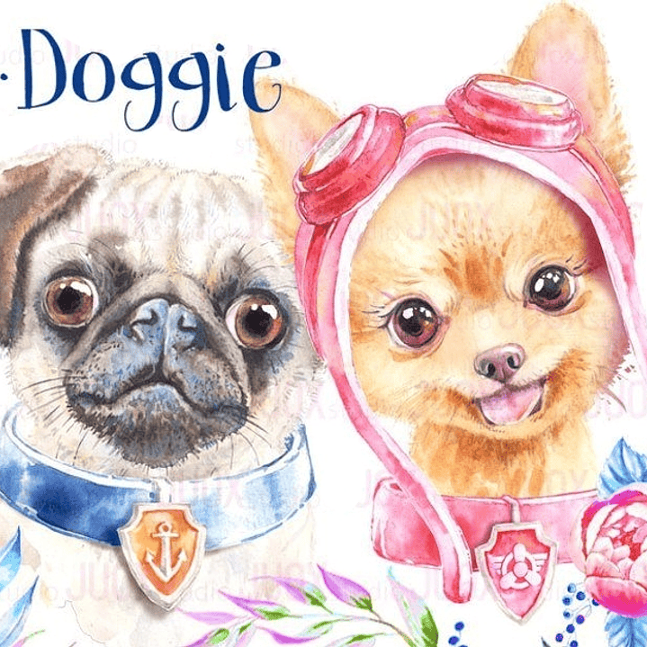 Kit Digital Cachorrinho  1