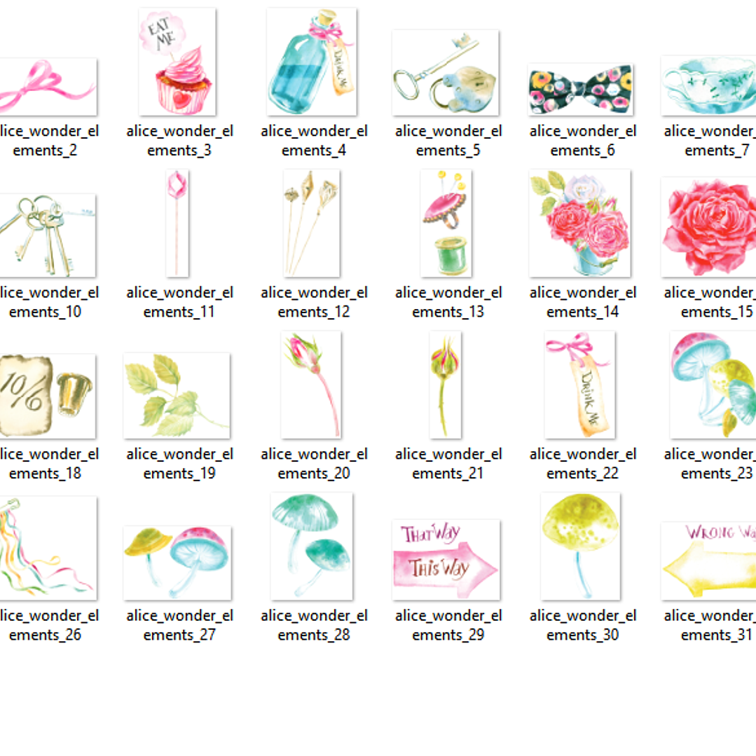 Kit Digital Chá do Chapeleiro Maluco  2