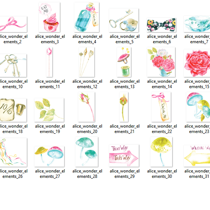 Kit Digital Chá do Chapeleiro Maluco  2