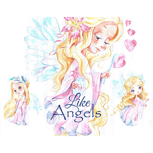 Kit Digital Anjinhas do Ceu 02 