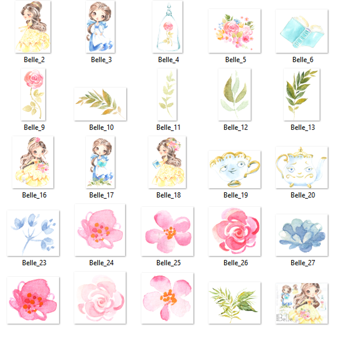 Kit Digital A Bela e a Fera  2