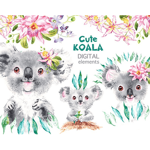 Kit Digital Koala Fofinho
