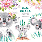 Kit Digital Koala Fofinho - Thumbnail 1