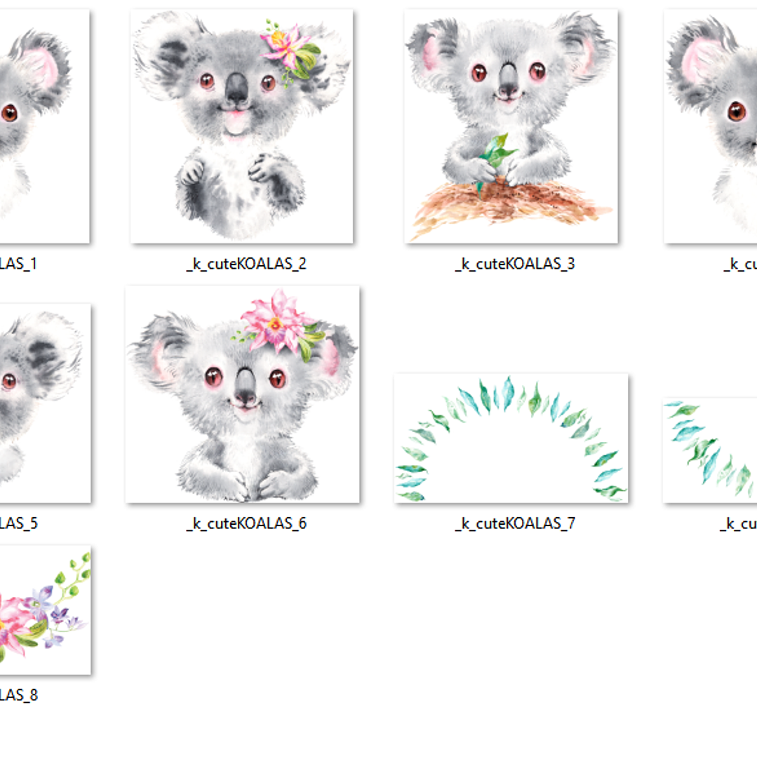 Kit Digital Koala Fofinho 2