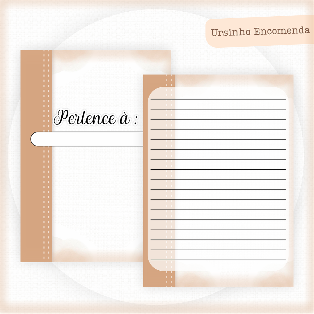 ARQUIVO ENCADERNAÇÃO BABY URSINHO ENCOMENDA MARROM - PAMELLA 7