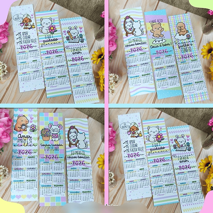 Arquivo Calendários 2026 Coloridos e Fofos - Desenhitos  6