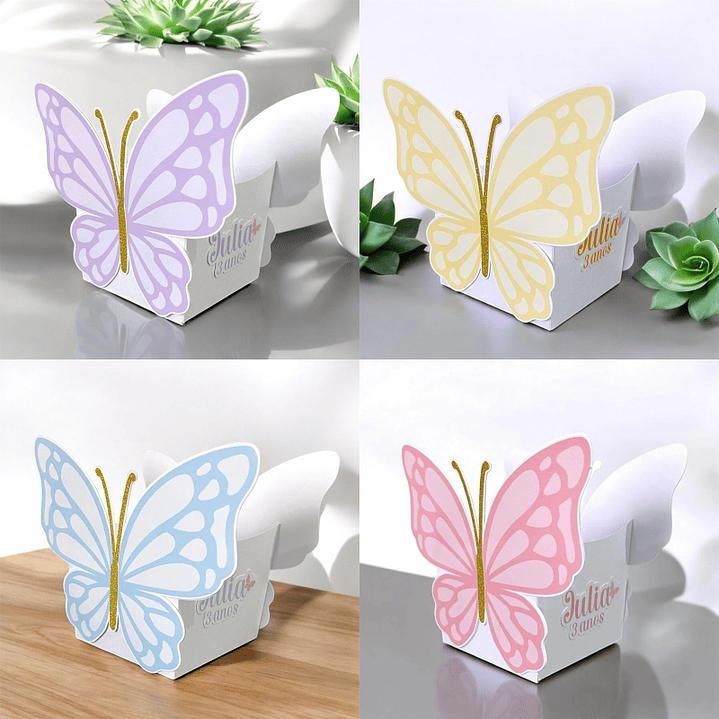 Arquivo Centro de Mesa Borboleta - Digital Art  1