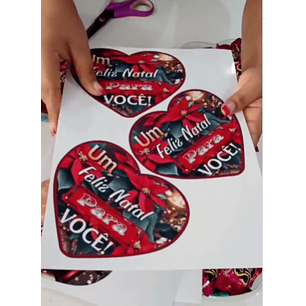 Arquivo Adesivo Coração Acetato - Diy Presentes 