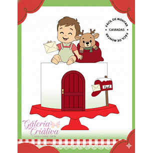 Arquivo Natal Topo de Bolo Carta para Noel BB