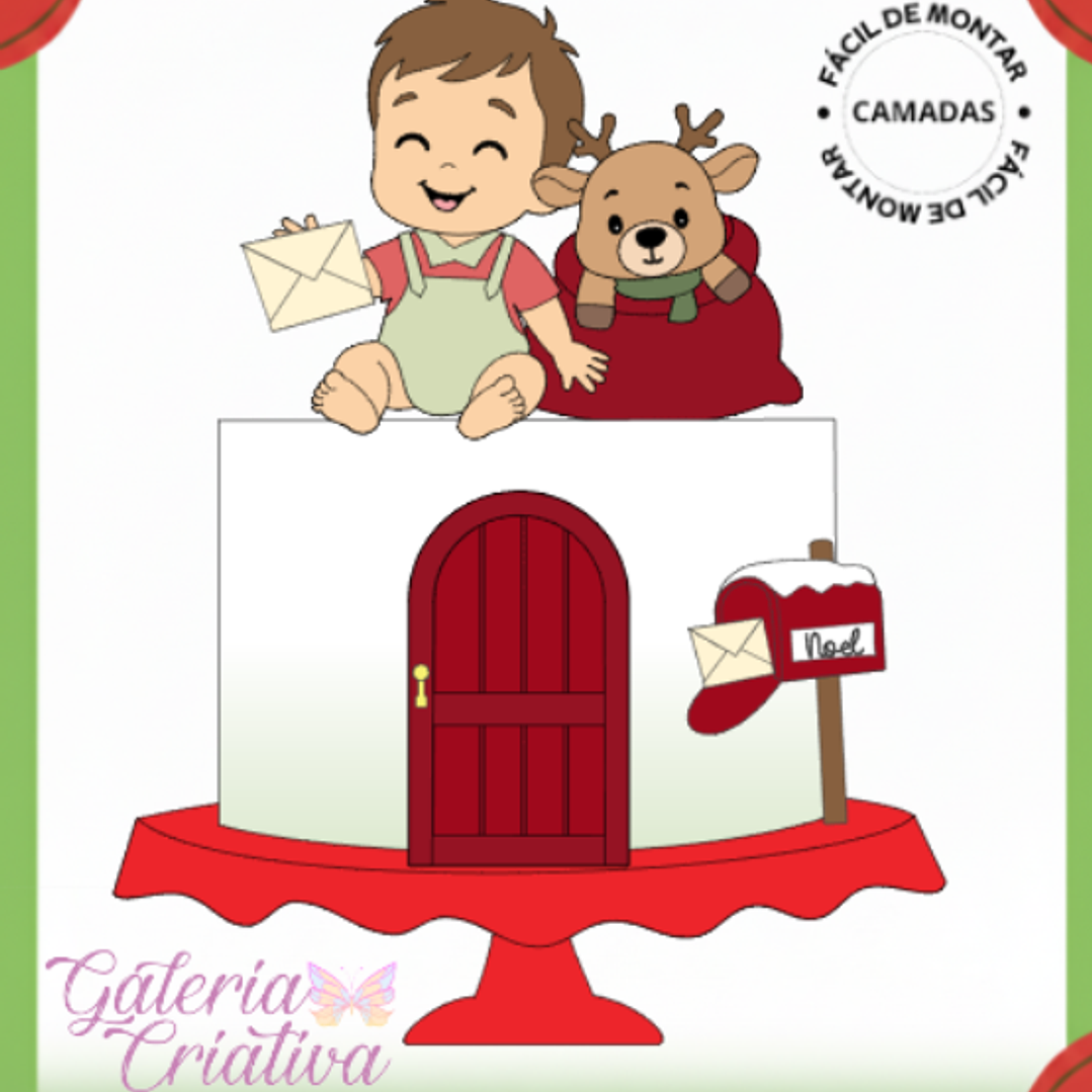 Arquivo Natal Topo de Bolo Carta para Noel BB 1